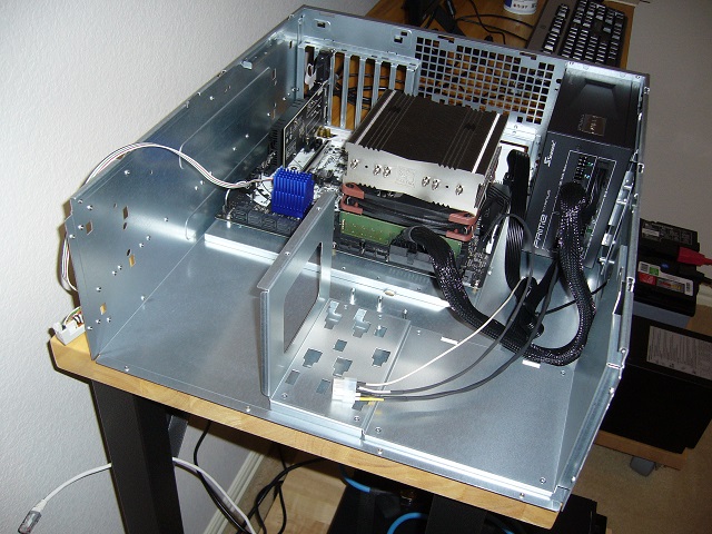 Motherboard Installed