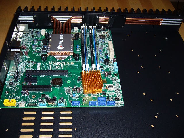 Motherboard Installed